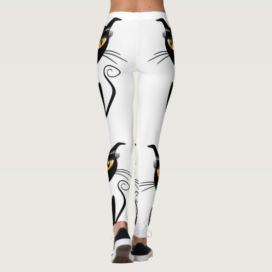 Leggings Chat noir Whimsical (Dos)