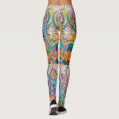 Leggings Chat psychédélique, Louis Wain (Dos)