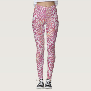 Leggings Chat rayé à pois tendance peau de tigre léopard