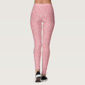 Leggings Chat rose avec pattes de violon (Dos)