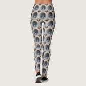 Leggings Chat Sleepy Kitty par Shirley Taylor (Dos)