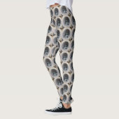 Leggings Chat Sleepy Kitty par Shirley Taylor (Gauche)