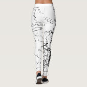 Leggings Château de Lichtenstein (Dos)