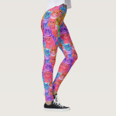 Leggings Chats amis Coloré Amusant (Droite)