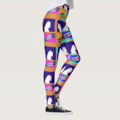Leggings Chats blancs sous Windows (Droite)