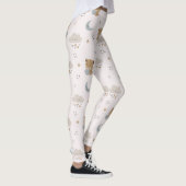 Leggings Chats d'ange Kawaii & Nuages (2) (Droite)