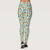Leggings Chats dans les pots à fleurs (Dos)