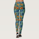 Leggings Chats de style post-impressionniste (Dos)