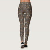 Leggings Chats d'étude utiles (Dos)