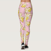Leggings Chats Et Bananes Motif (Dos)