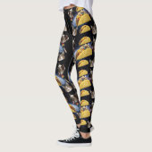 Leggings Chats et tacos spatiaux (Gauche)