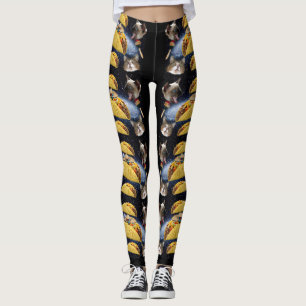 Leggings Chats et tacos spatiaux