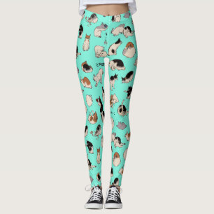Leggings Chats japonais (couleur variable)