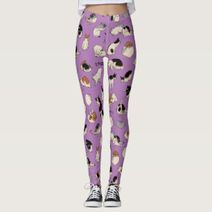 Leggings Chats japonais (couleur variable)