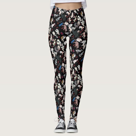 Leggings Chats japonais, Kuniyoshi, Ukiyo-e (Devant)