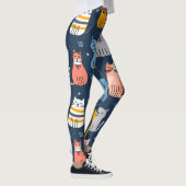 Leggings Chats mignons chats chats chatons Design sans cout (Droite)
