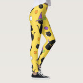 Leggings Chats noirs d'Halloween (Droite)