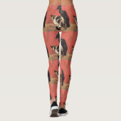 Leggings Chats, peinture fine d'art par Theophile Steinlen (Dos)