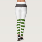 Leggings Chaussettes Lucky Green Leprechaun St. Patrick's D (Dos)