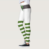 Leggings Chaussettes Lucky Green Leprechaun St. Patrick's D (Gauche)