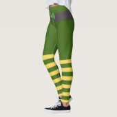 Leggings Chaussettes Lucky Green Leprechaun St. Patrick's D (Gauche)
