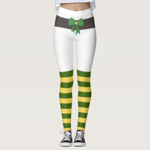 Leggings Chaussettes Lucky Green Leprechaun St. Patrick's D