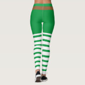 Leggings Chaussettes Lucky Green Leprechaun St. Patrick's D (Dos)