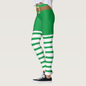 Leggings Chaussettes Lucky Green Leprechaun St. Patrick's D (Gauche)