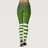 Leggings Chaussettes Lucky Green Leprechaun St. Patrick's D (Dos)