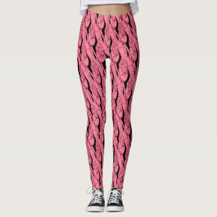 Leggings Chaussons de ballet rose Motif #1