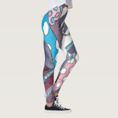 Leggings Chaussures de talon haut de guêtres de yoga (Droite)