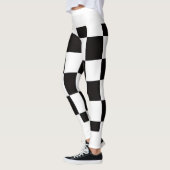 Leggings Checkerboard Home Rug of the Classic Elegance (Gauche)