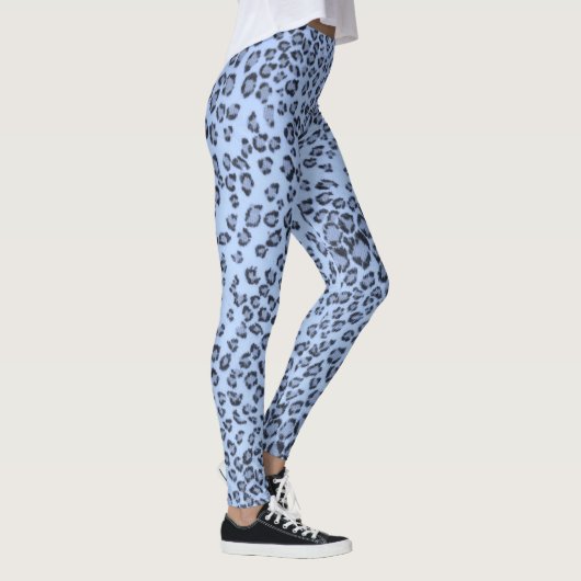 LEGGINGS CHEETAH BLEUE (Droite)