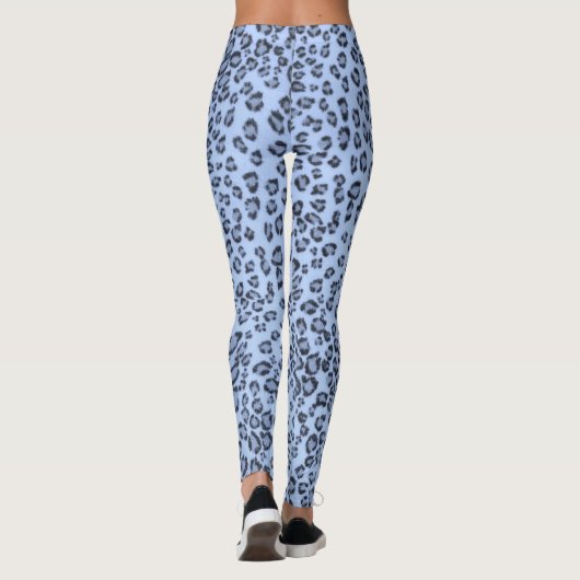 LEGGINGS CHEETAH BLEUE (Dos)