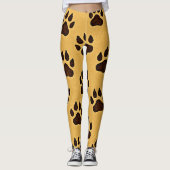 Leggings Cheetah Paw Print (Devant)