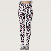 Leggings Cheetah rose (Devant)