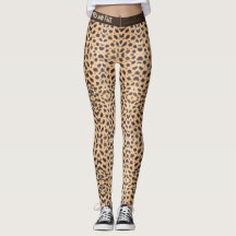Cheetah Spots Personnaliser Texte Live Wild et Fre