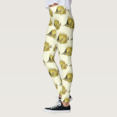 Leggings Chelmon Tropical Jaune Longirostris, Poisson Vinta (Gauche)