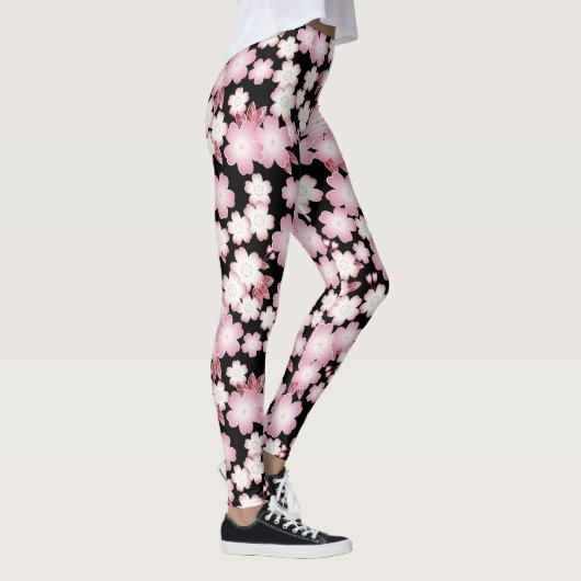 Leggings Cherry Blossom -Japanese Sakura- (Droite)
