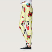 Leggings "Cherry Kiss" (Gauche)