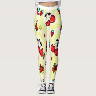 Leggings "Cherry Kiss"