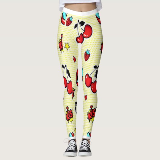 Leggings "Cherry Kiss" (Devant)