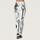 Leggings Cheshire Chat classique alice au merveilleux fou (Dos)
