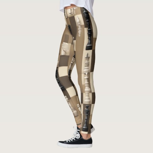 Leggings Chess Board (Gauche)