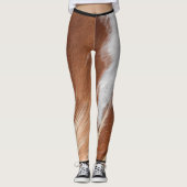 LEGGINGS CHESTNUT CHEVAL MOTIF (Devant)