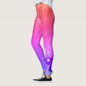 Leggings Cheval de licorne arc-en-ciel (Gauche)