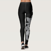 Leggings Cheval de Meridies - remous gris (Dos)
