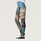 Leggings Cheval et femme par eau (Gauche)