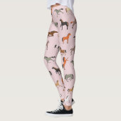 Leggings Cheval Imprimer Motif, Femmes & Filles Enfant, Fem (Gauche)