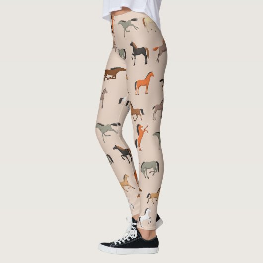 Leggings Cheval Imprimer Motif, Garçons Filles & Enfants, C (Gauche)
